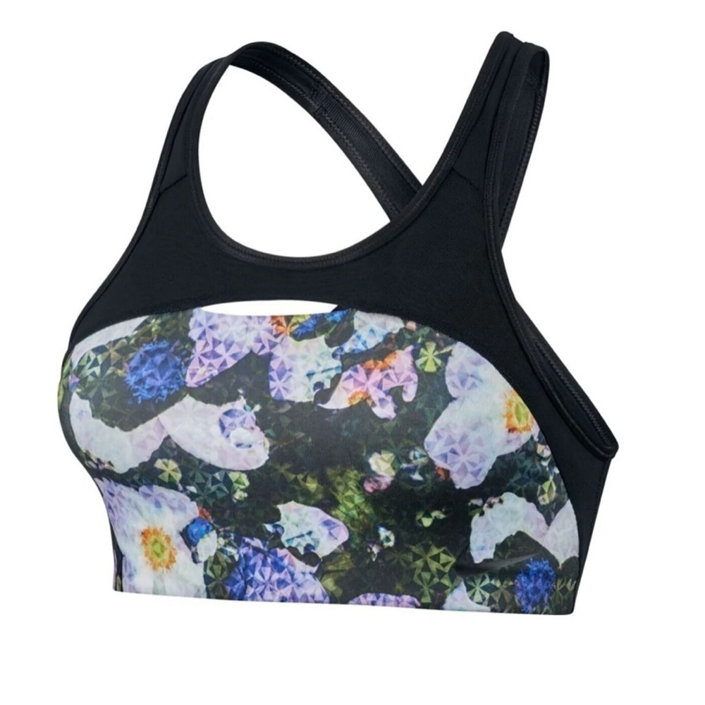 NIKE Pro Classic Swoosh sports Bra size XS floral